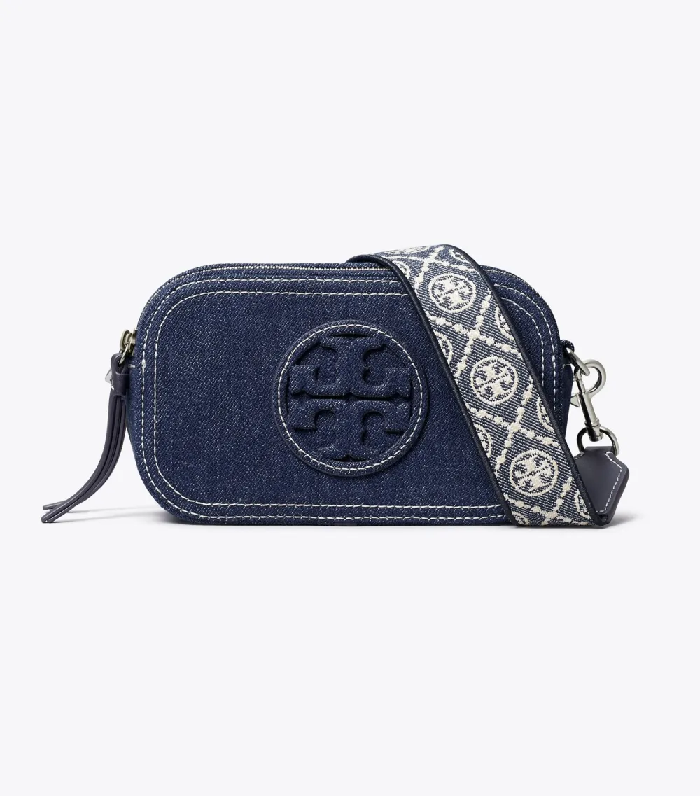 Mini Miller Denim Crossbody Bag
