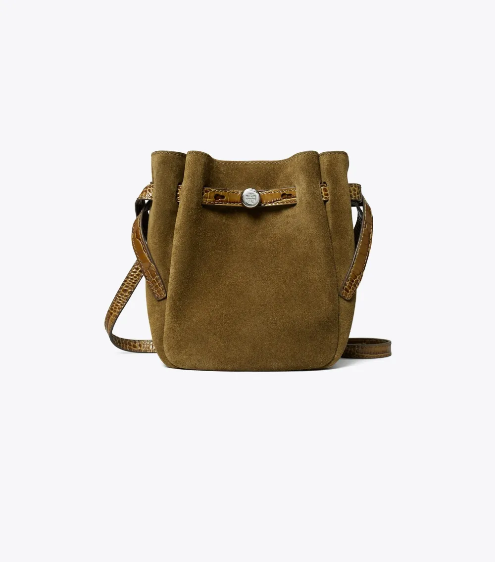 Small Romy Suede Crossbody