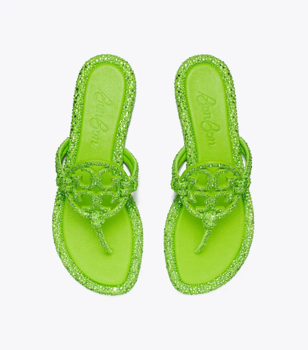 TB x BonBon Miller Knotted Crystal Sandal
