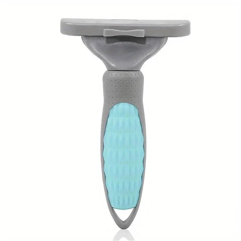Ergonomic Self-Cleaning Pet Grooming Brush for Cats
