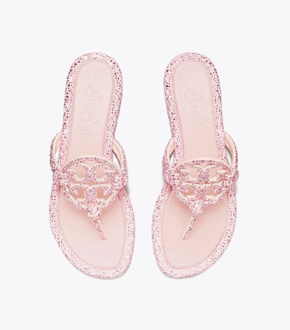 TB x BonBon Miller Knotted Crystal Sandal