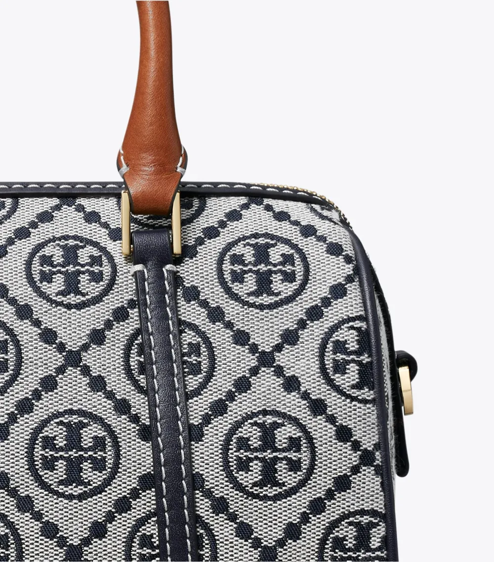T Monogram Petite Barrel Bag