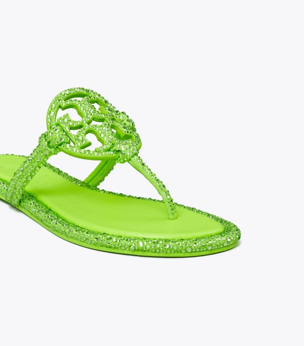 TB x BonBon Miller Knotted Crystal Sandal
