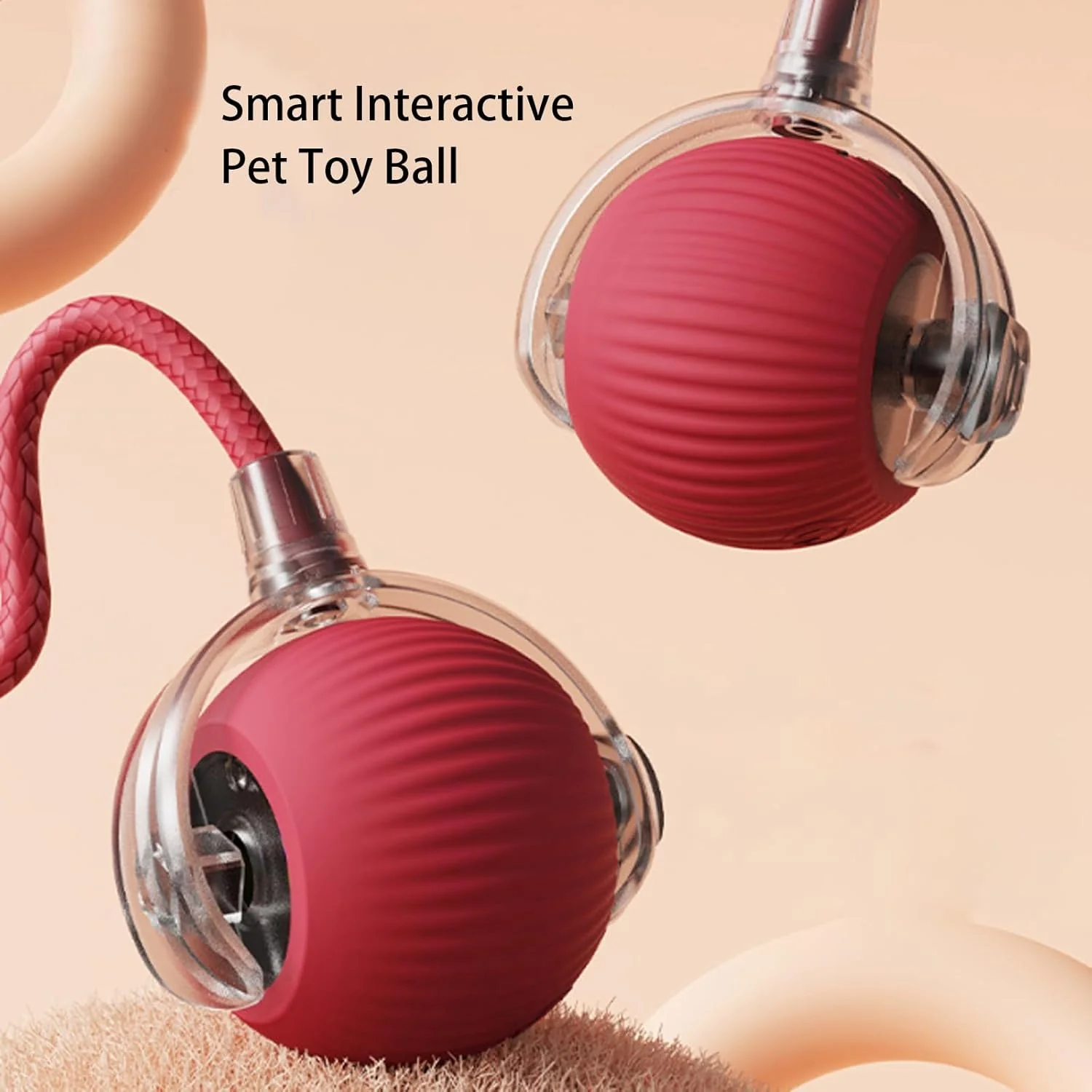 Yopoll interactive pet toy ball
