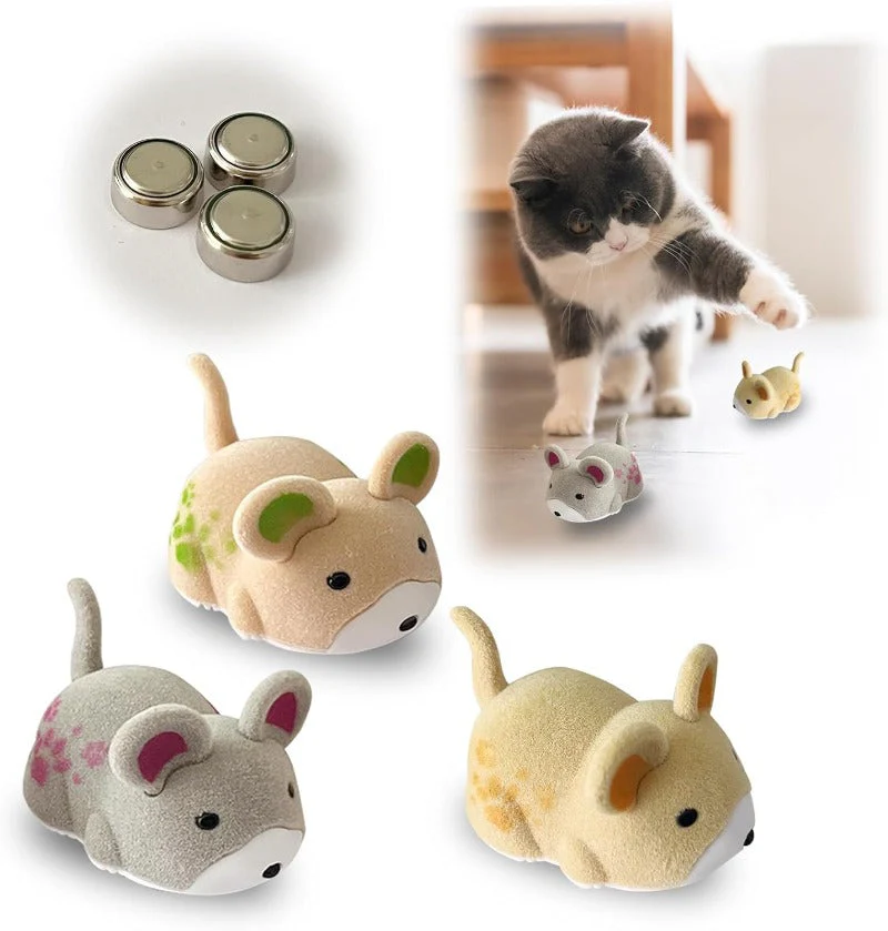 Interactive Electric Hamster Toy|For Cats & Small Dogs