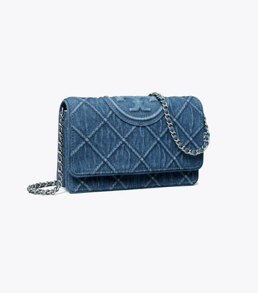 Fleming Soft Denim Crossbody