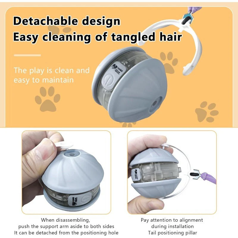 Multifunctional Smart Cat Toy Ball|Laser, Sound & Interactive Modes