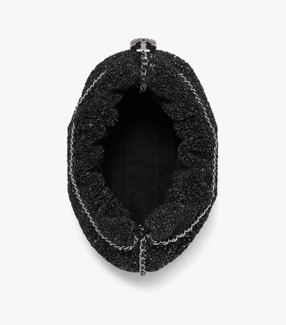TB x BonBon Mini Fleming Embellished Hobo Bag