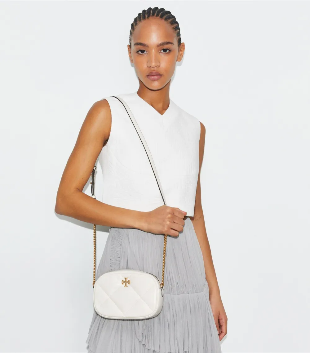 Kira Diamond Quilt Camera Bag