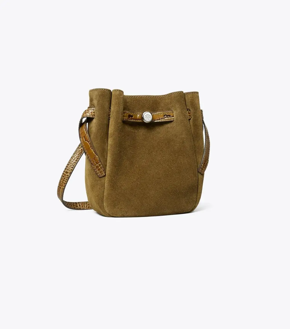 Small Romy Suede Crossbody