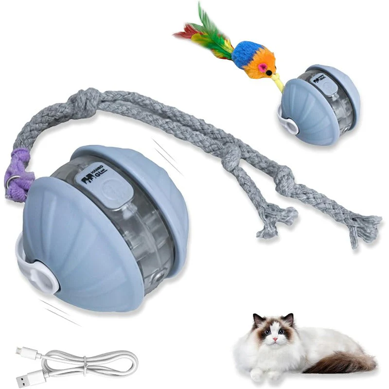 Multifunctional Smart Cat Toy Ball|Laser, Sound & Interactive Modes