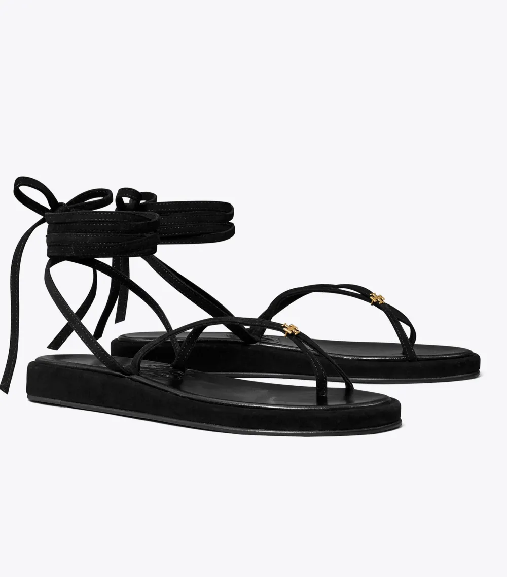 Capri Ankle Wrap Sandal