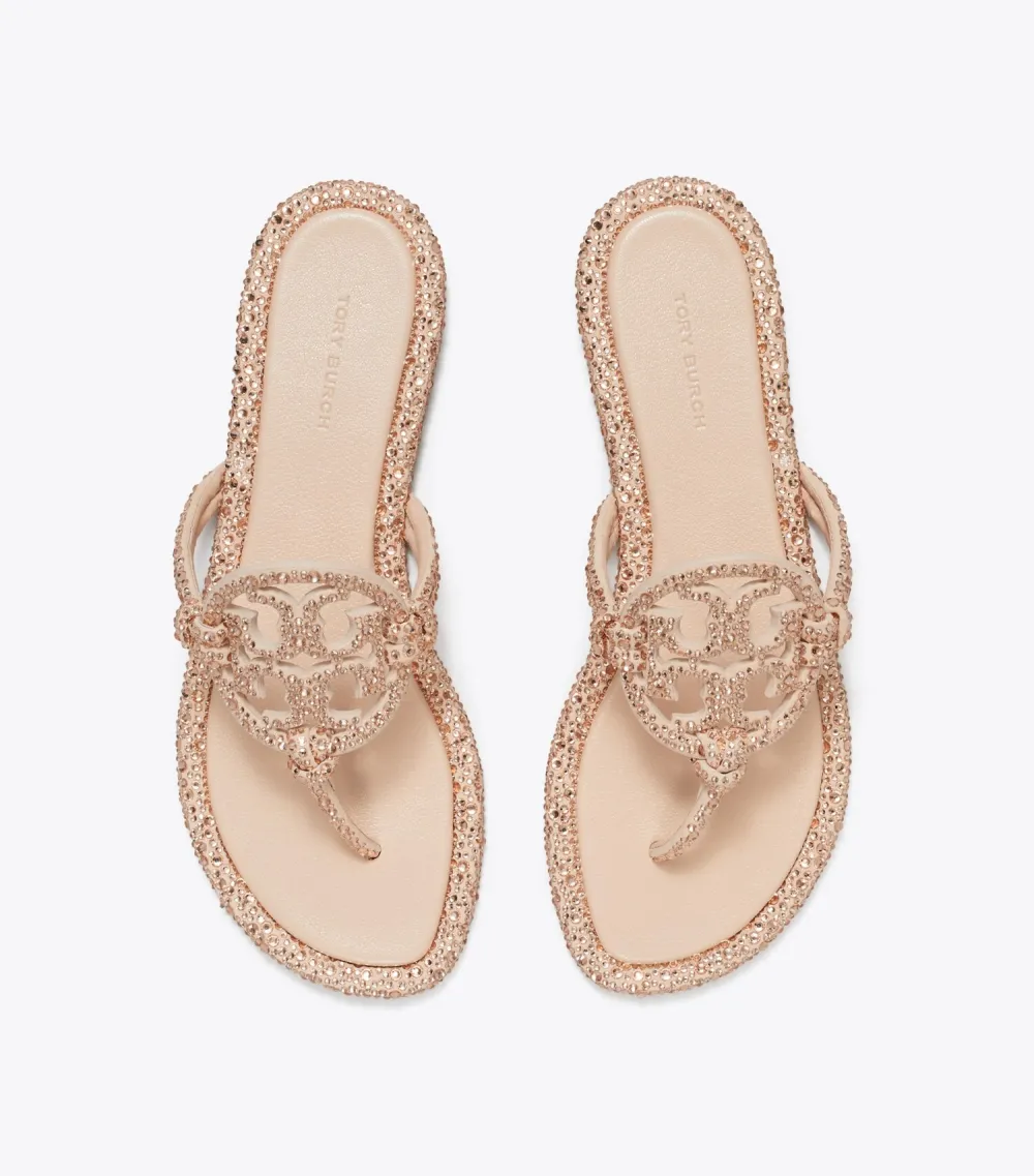 Miller Pavé Knotted Sandal