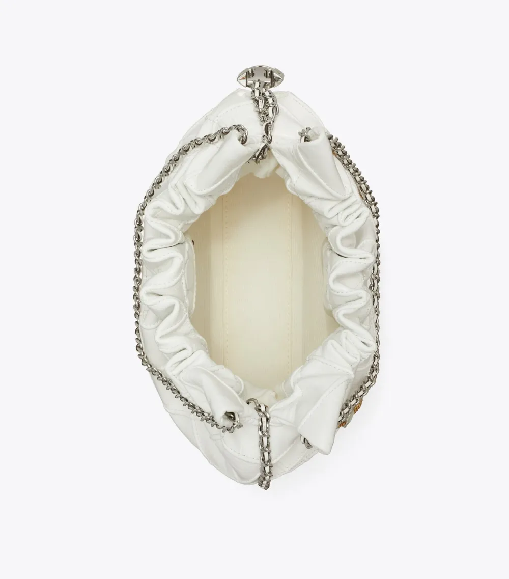 Mini Fleming Soft Distressed Hobo Bag