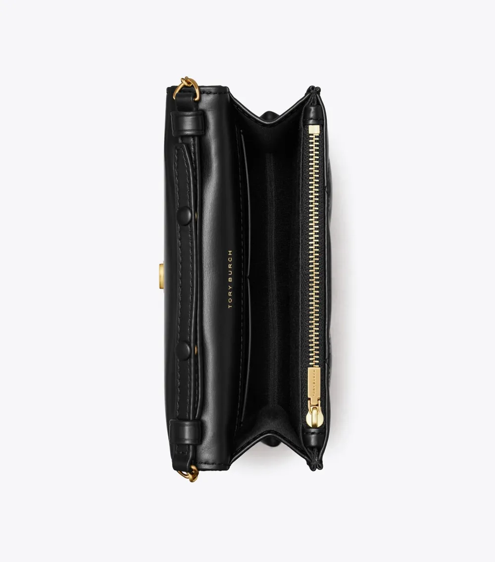 Mini Kira Diamond Quilt Top-Handle Crossbody