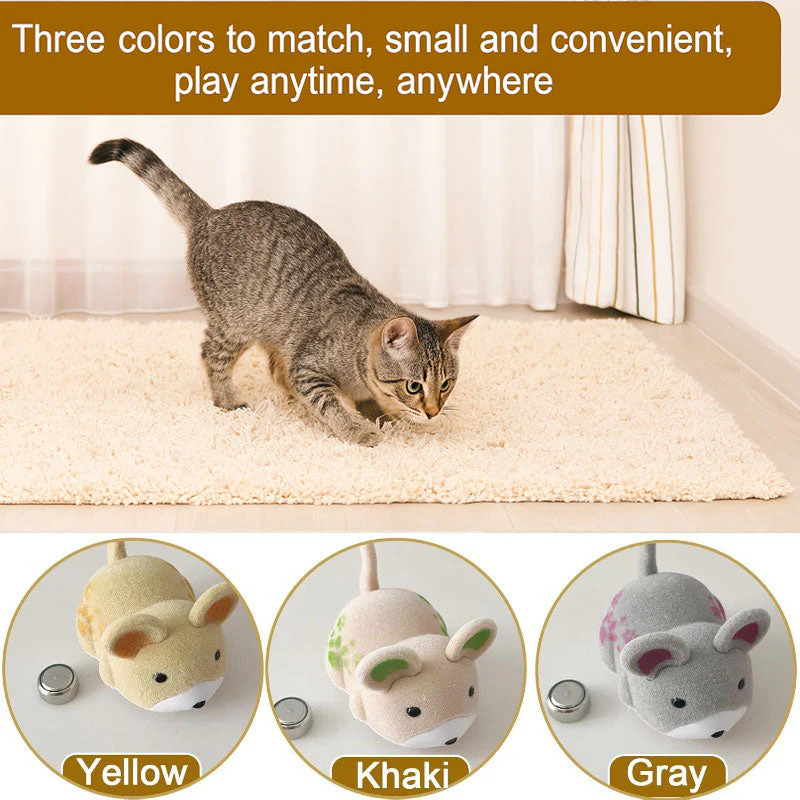 Interactive Electric Hamster Toy|For Cats & Small Dogs