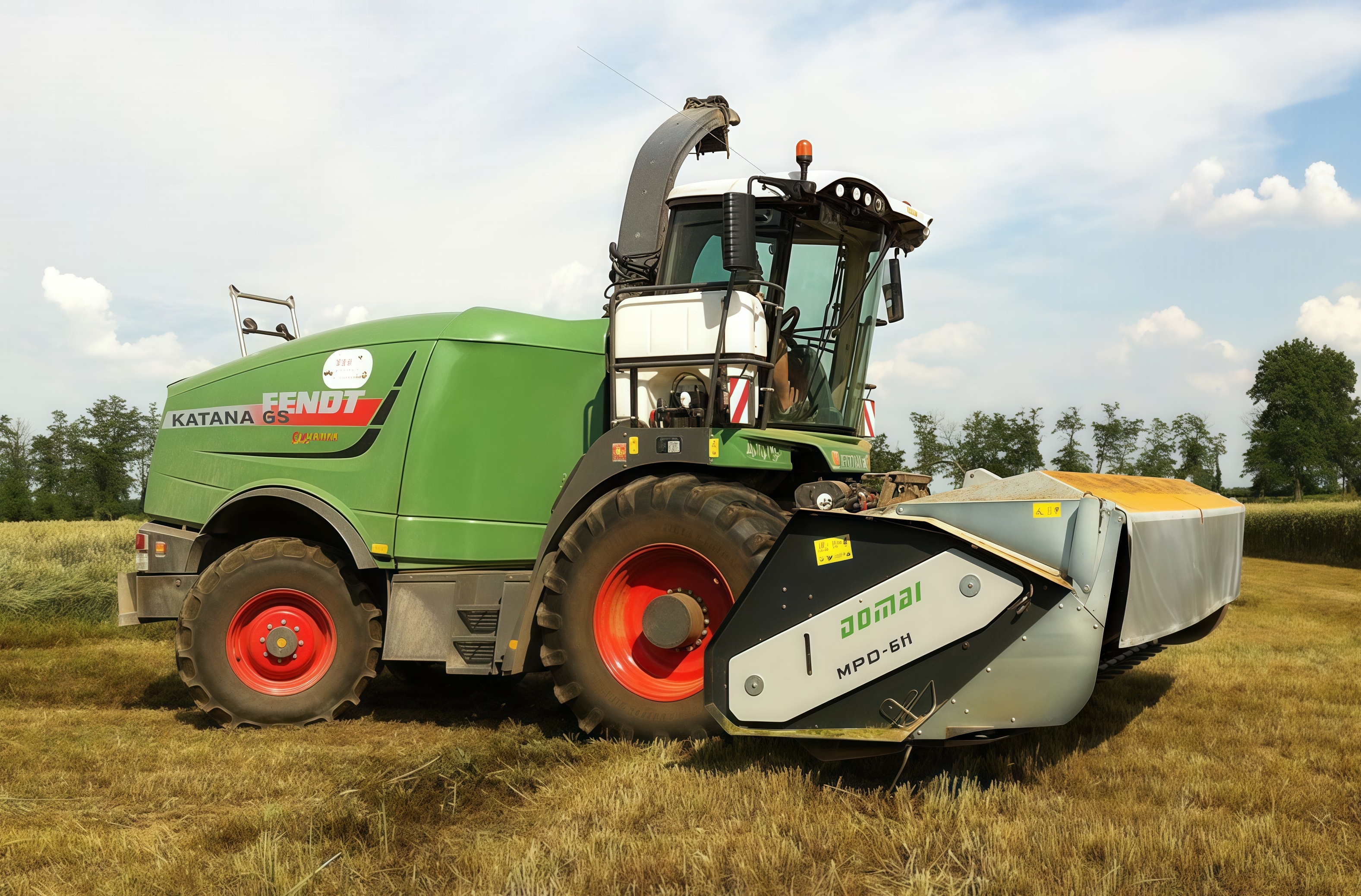 Domai MPD612 Direct Disc Header for Claas Jaguar