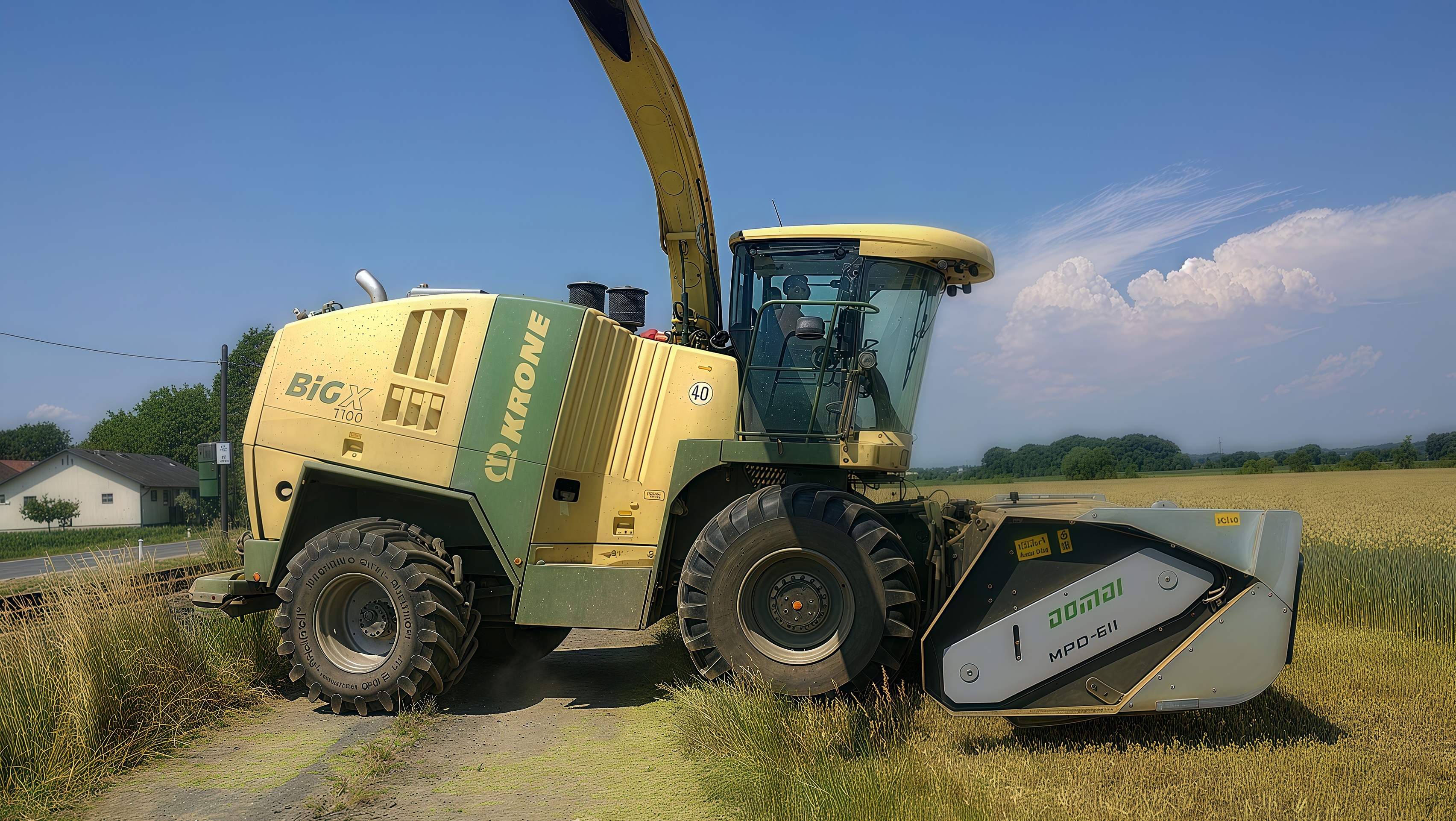 Domai MPD612 Direct Disc Header for Claas Jaguar