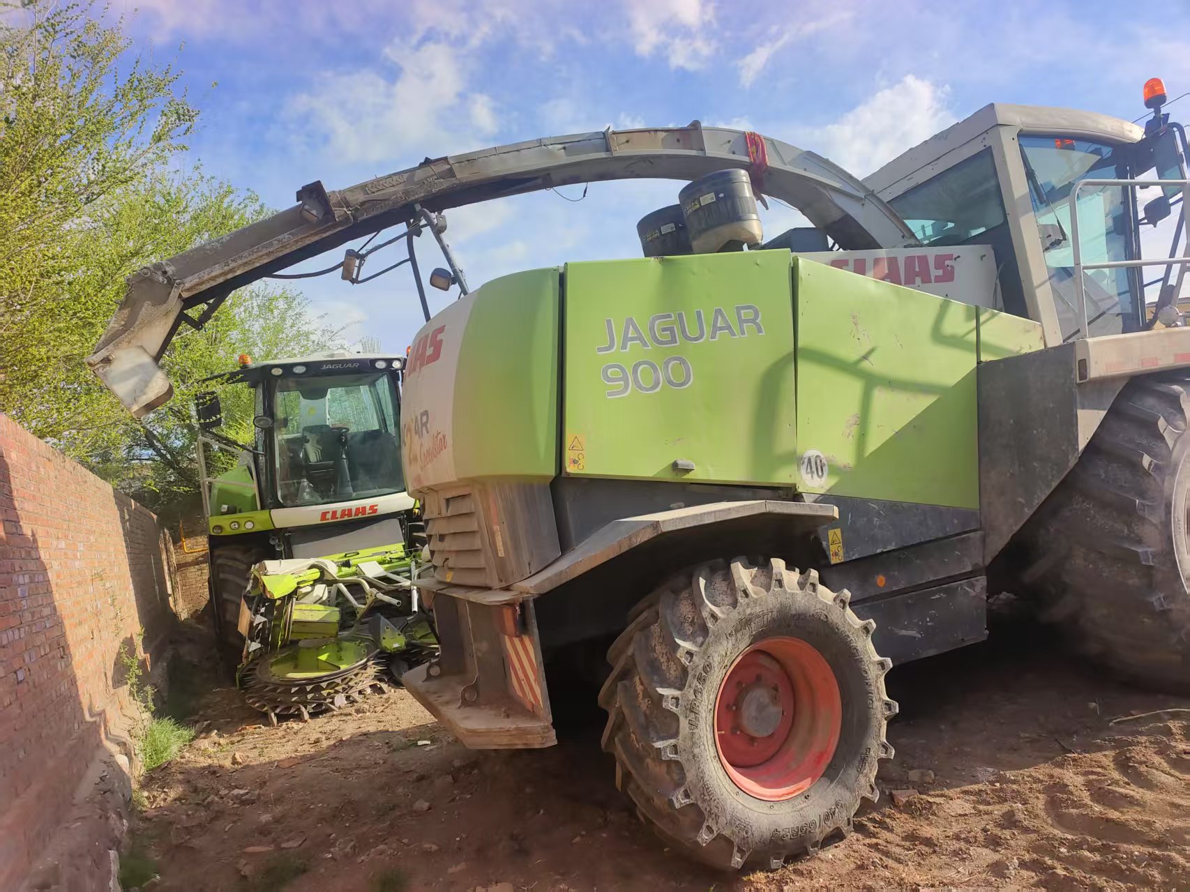 Claas 900 Self Propelled Forage Harvester