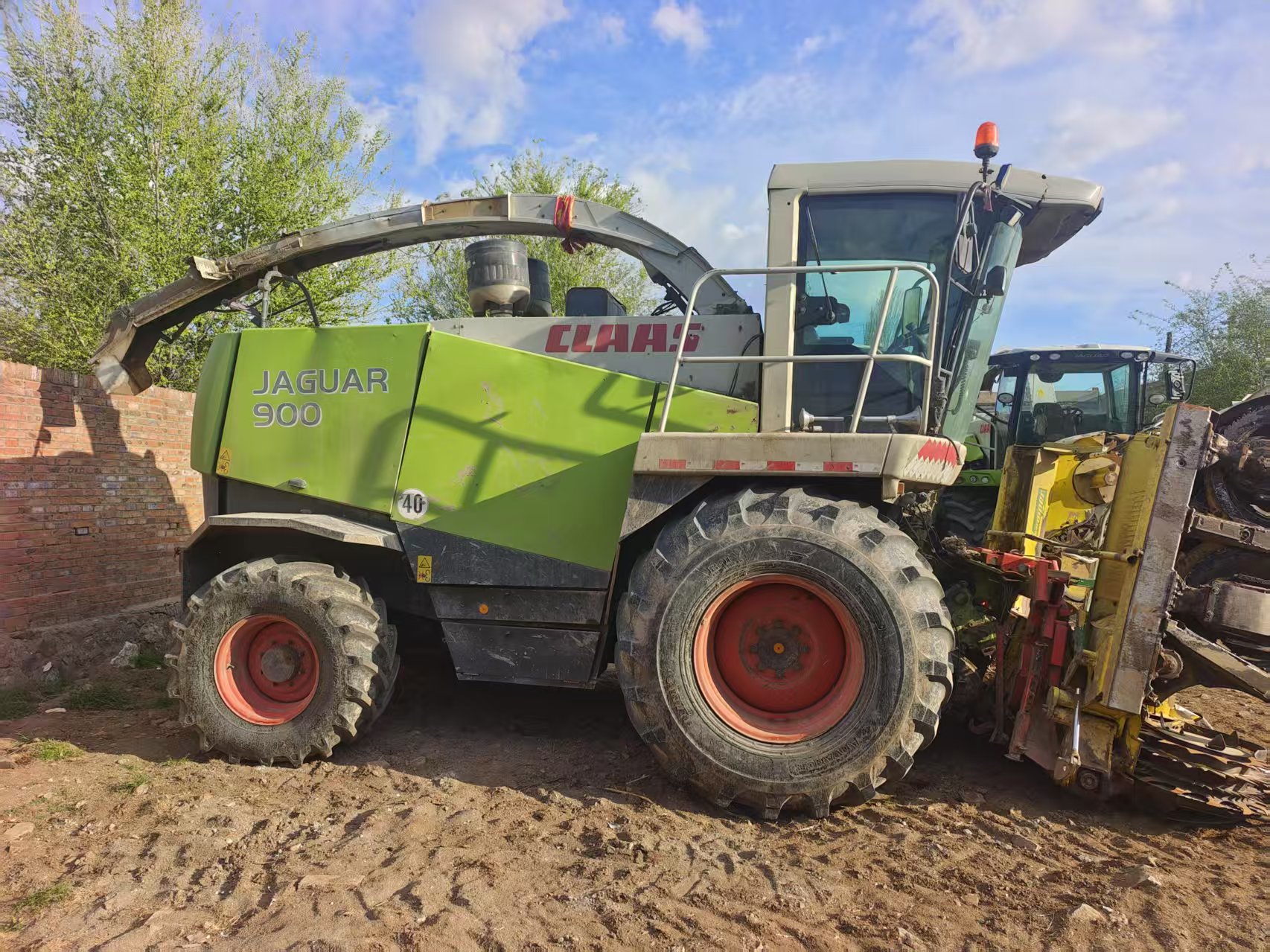 Claas 900 Self Propelled Forage Harvester