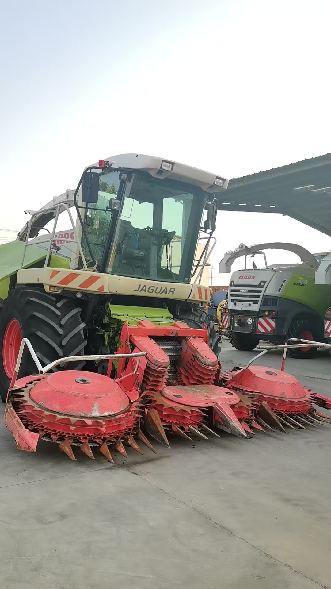 Claas 870, engine hours 7664, year 2006 with kemper 4500