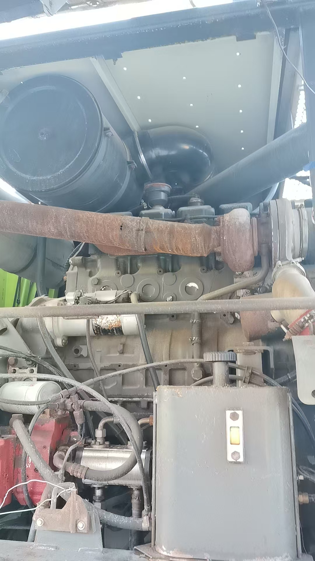 Claas 870, engine hours 7664, year 2006 with kemper 4500