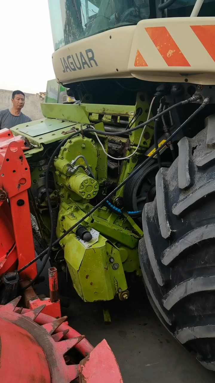 Claas 870, engine hours 7664, year 2006 with kemper 4500