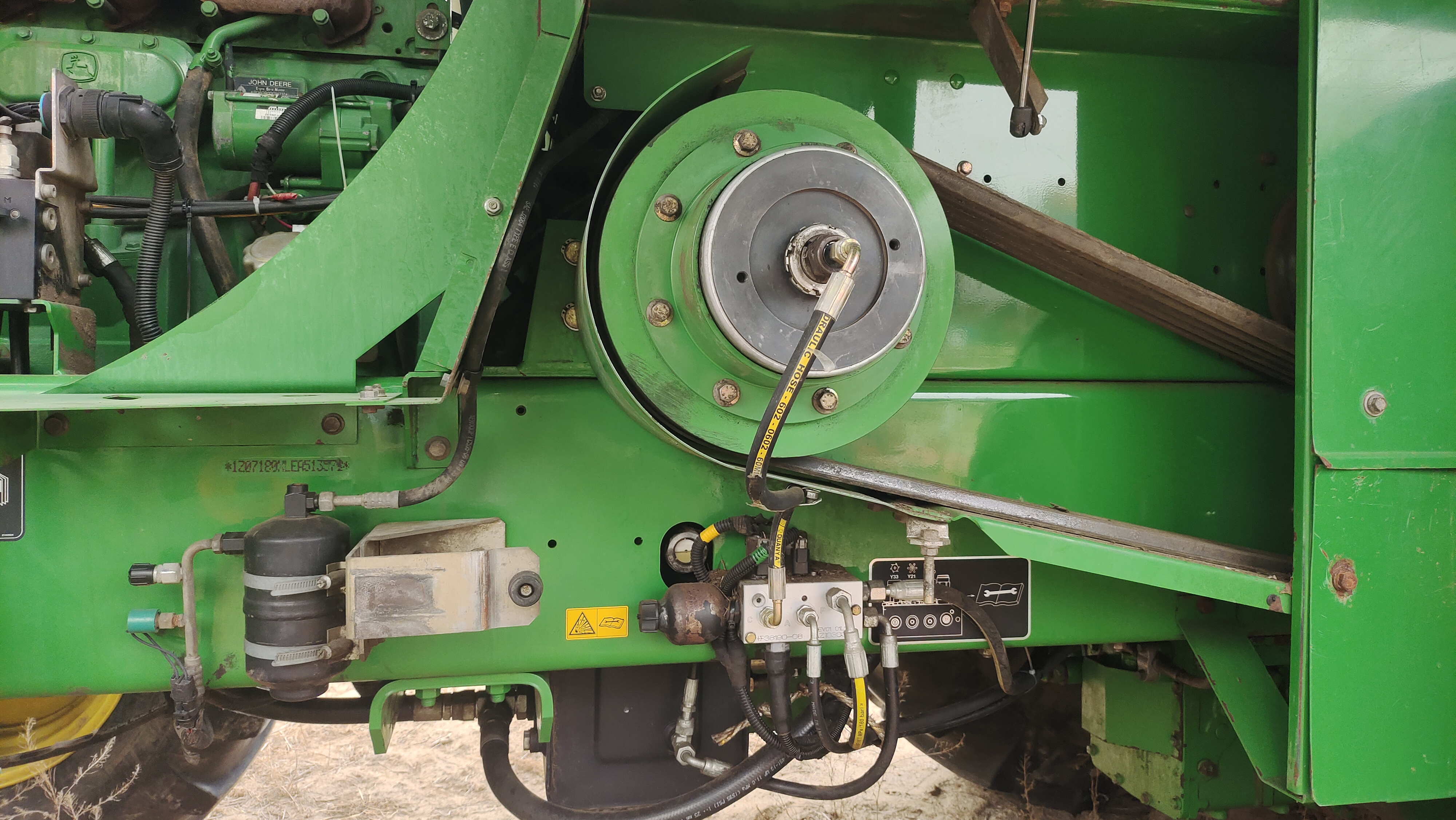 John Deere Forage Haverster 7180, Year 2014， KW 281