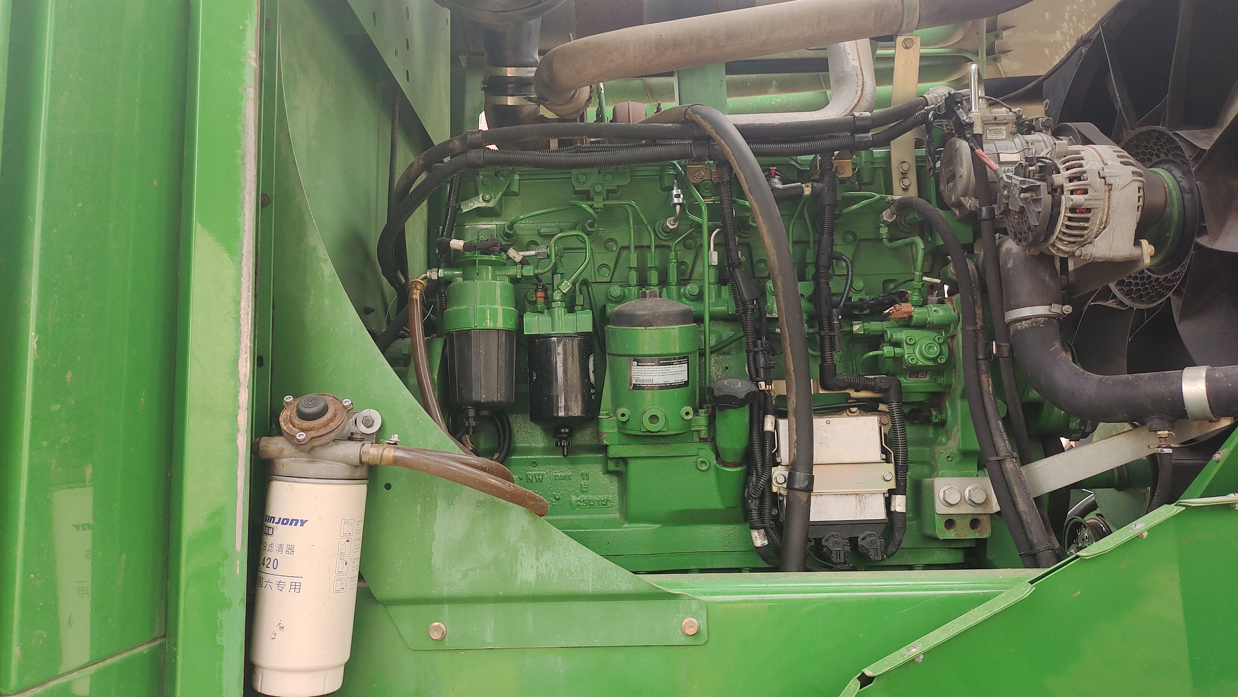 John Deere Forage Haverster 7180, Year 2014， KW 281