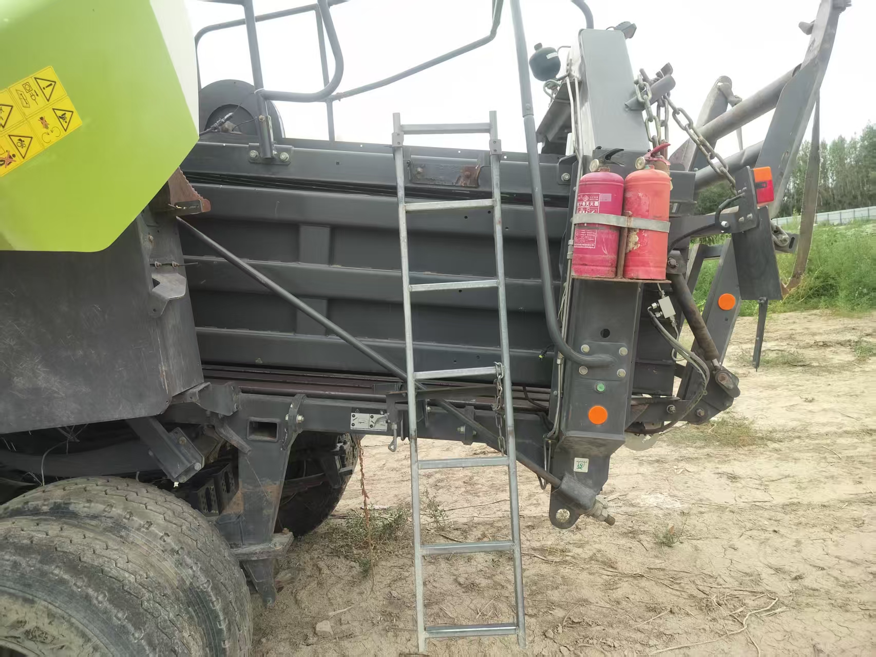 Claas 3300 baler, made in 2015, registered in 2016