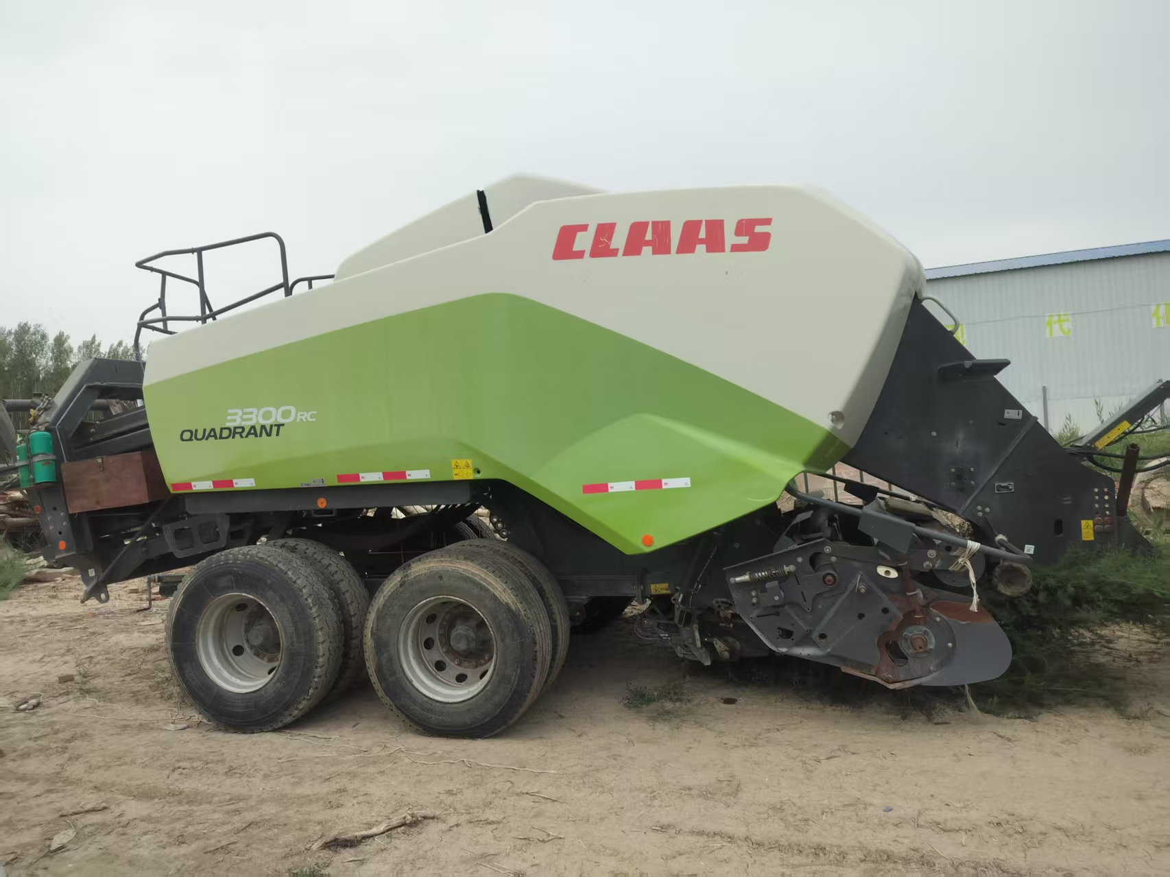 Claas 3300 baler, made in 2015, registered in 2016