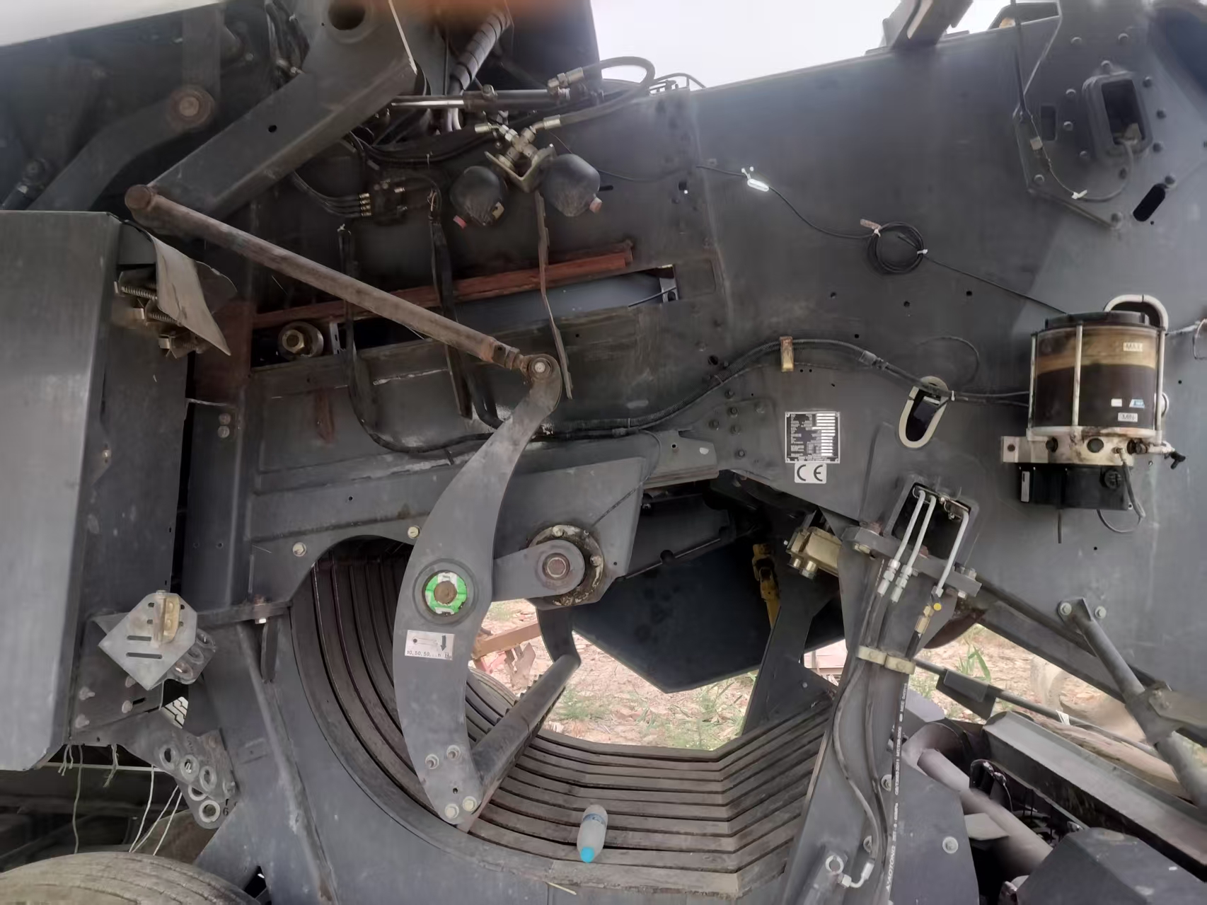 Claas 3300 baler, made in 2015, registered in 2016