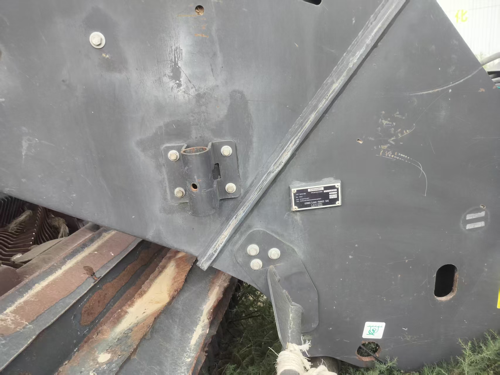 Claas 3300 baler, made in 2015, registered in 2016