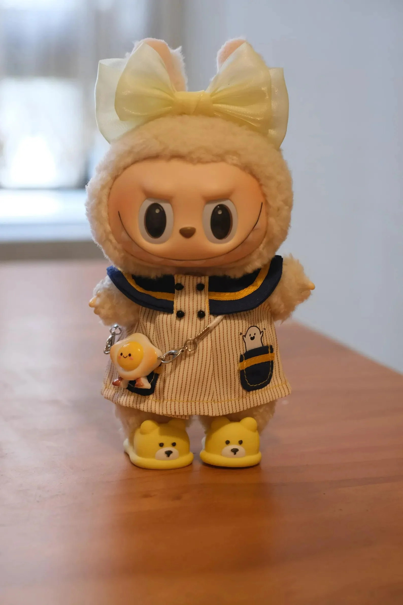 Doll clothes, Bubu Four Pieces Set with shoes, Bubu girl clothes, Bubu dress, Bubu shoes, Bubu accessories,17cm BBubu clothes