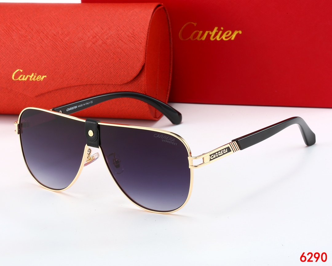 C design UV protection high definition beautiful edge craft lens series sunglasses 6290