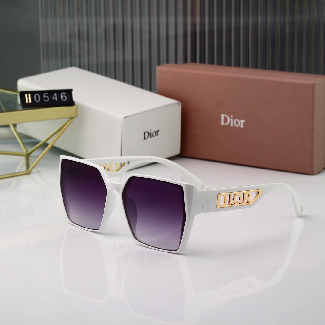 D designfashion thick frame sunglasses