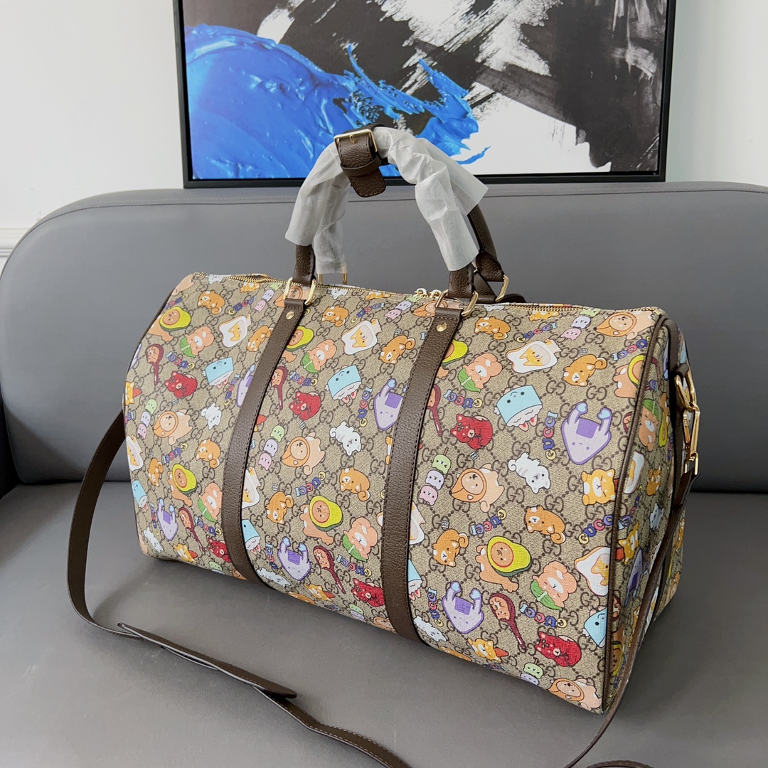 G design Printed Travel Bag Airport Bag Messenger Tote Bag