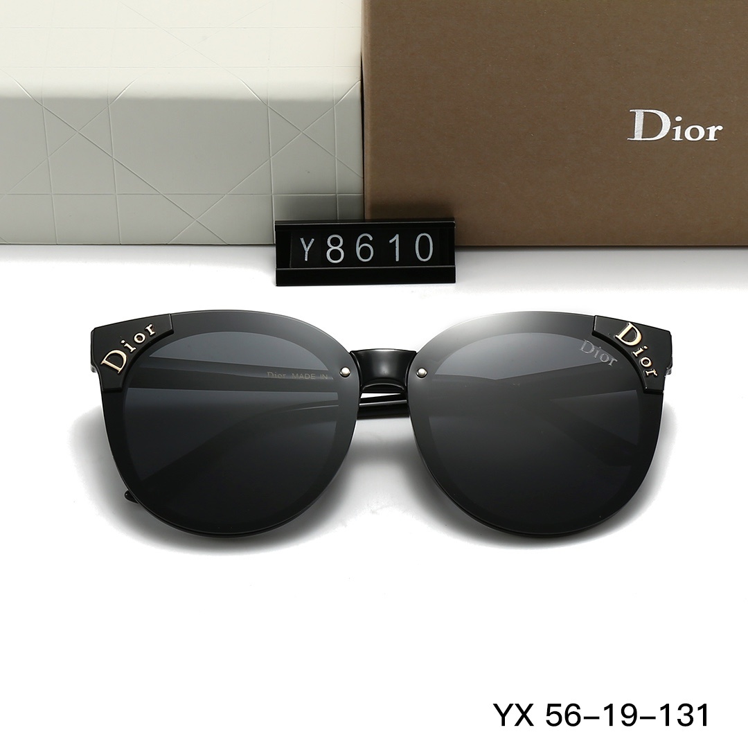 D design New polarized sunglasses unique craftsmanship casual glasses 8610