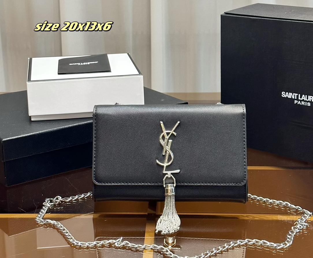 Y design Soft leather combination chain bag