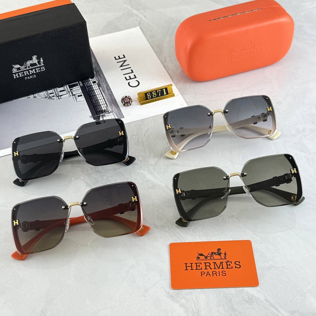 H design Women's Sunglasses TR90 Frame HD Anti-UV Lenses 8871