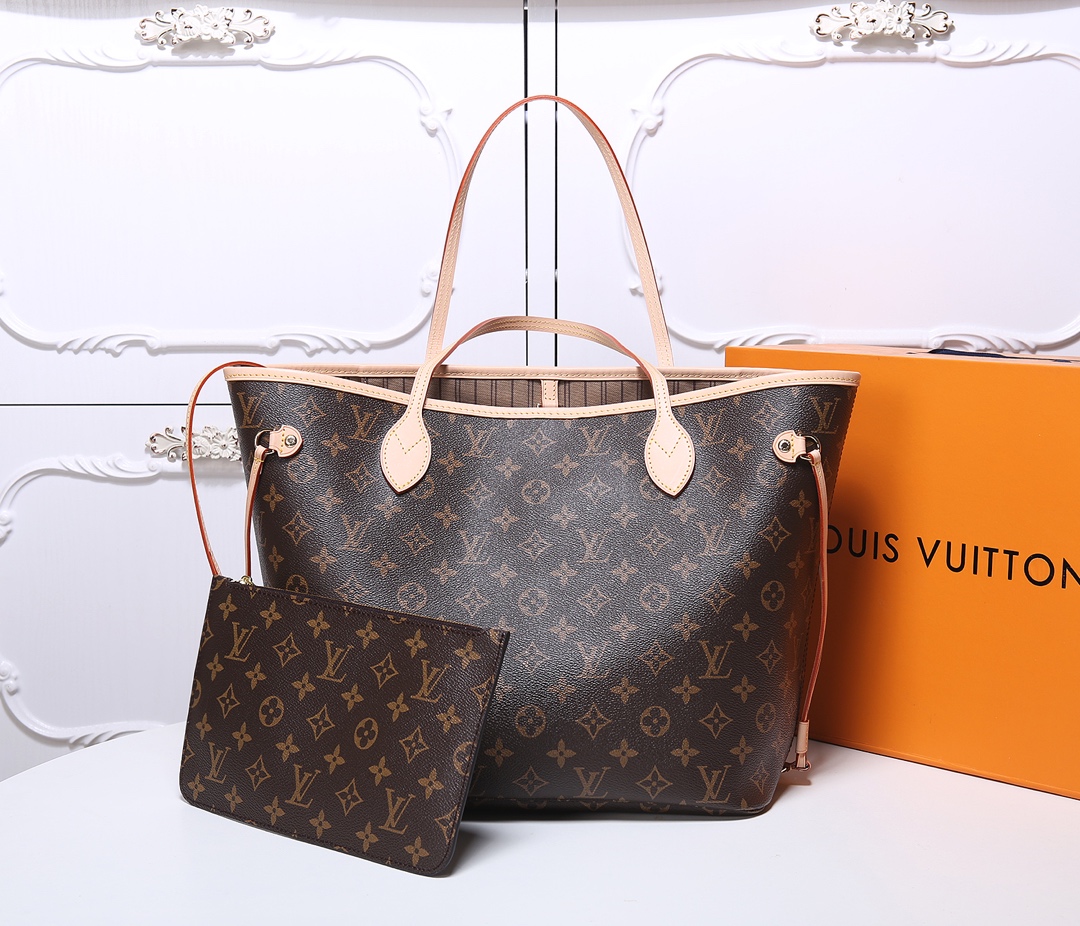L design NEVERFULL Monogram Classic Canvas Tote bag M40995