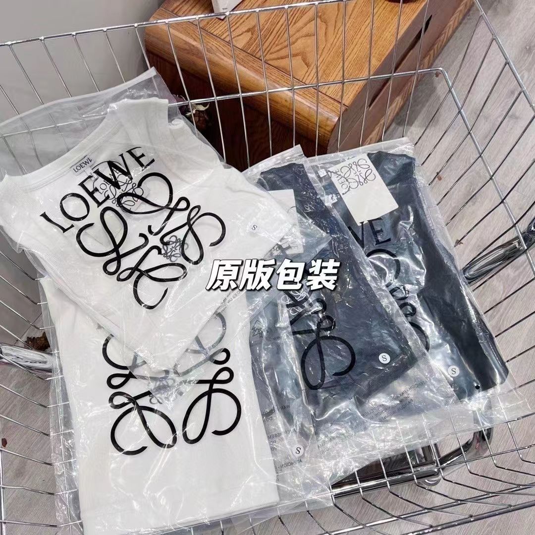 L design  Embroidered Logo Tank Top (Long/Short Style)