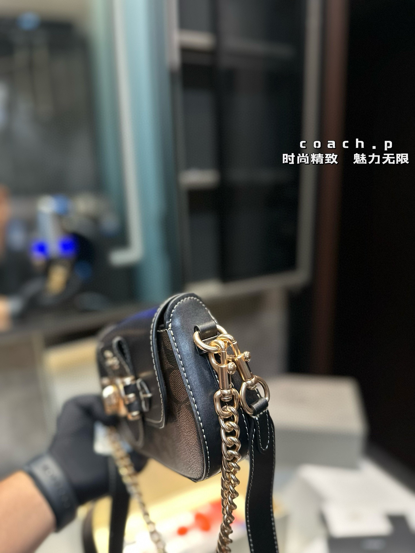 C Design Brie Underarm Bag Baguette Handbag Shoulder Crossbody Bag