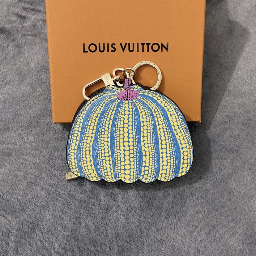 L designPumpkin Key Bag/Coin Purse