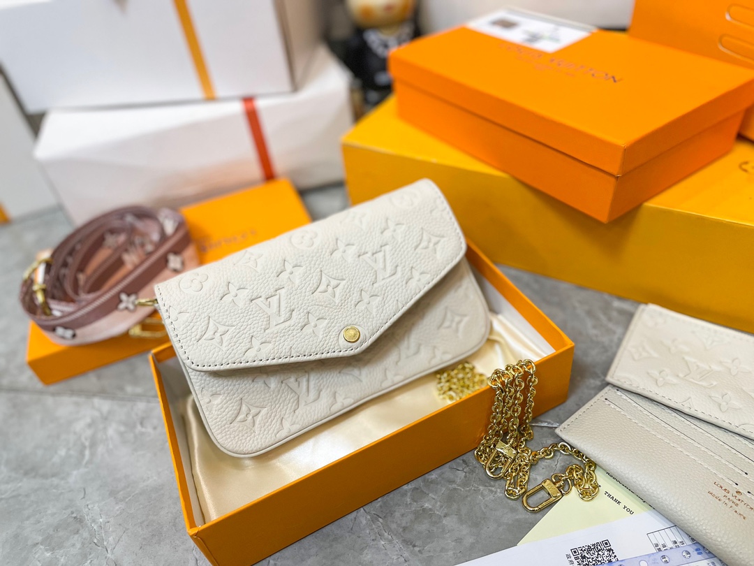 L designwomen's 3-in-1metal chain bag