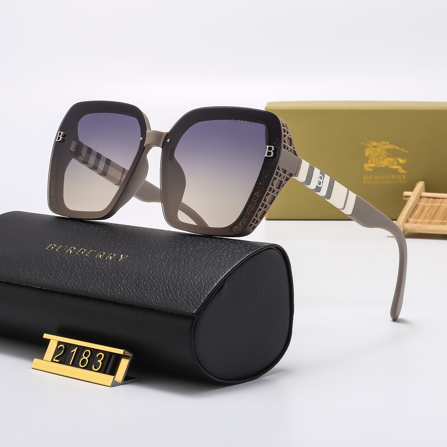 B design Fashion new sunglasses 2183