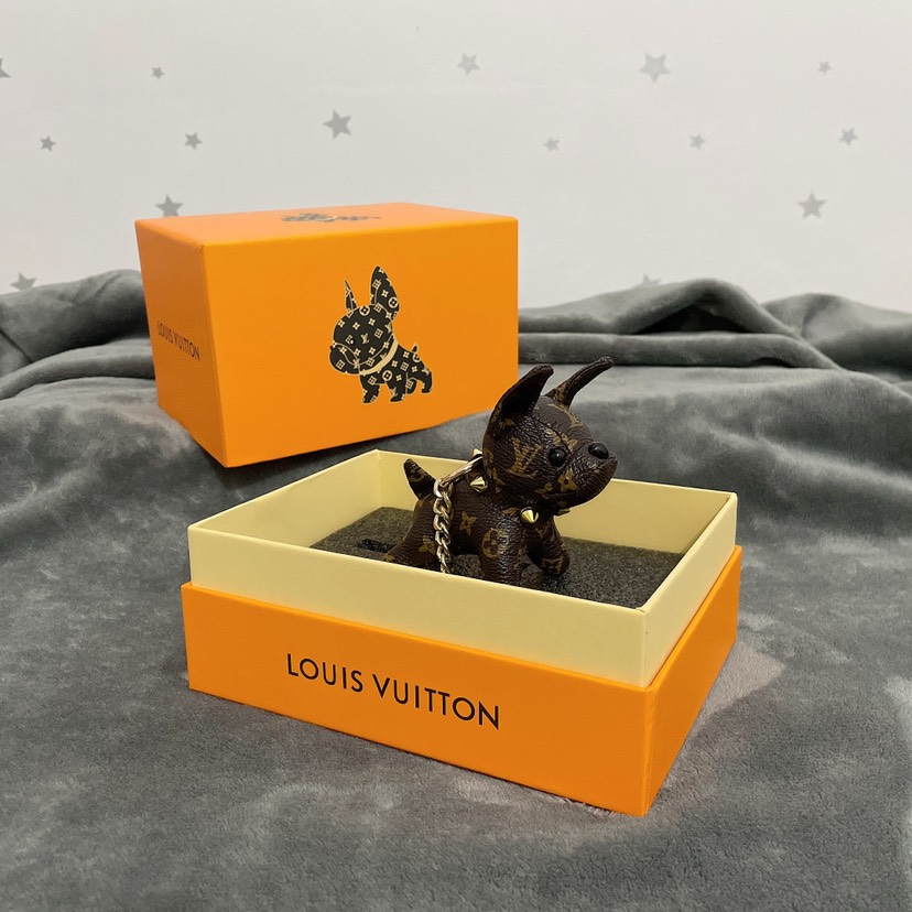 L design  French Bulldog Keychain Pendant