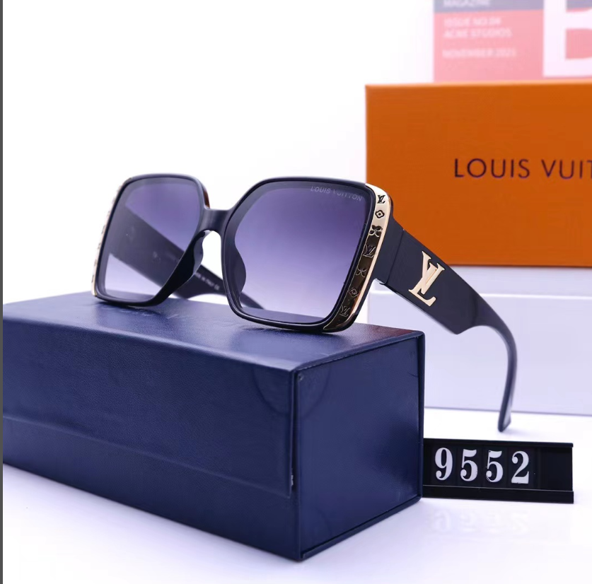 L designfashion square frame sunglasses