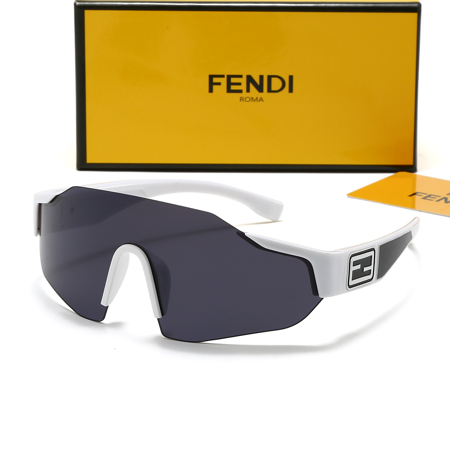 F design Men's and women's fashion sunglasses, travel driving and holiday sunglasses 8906