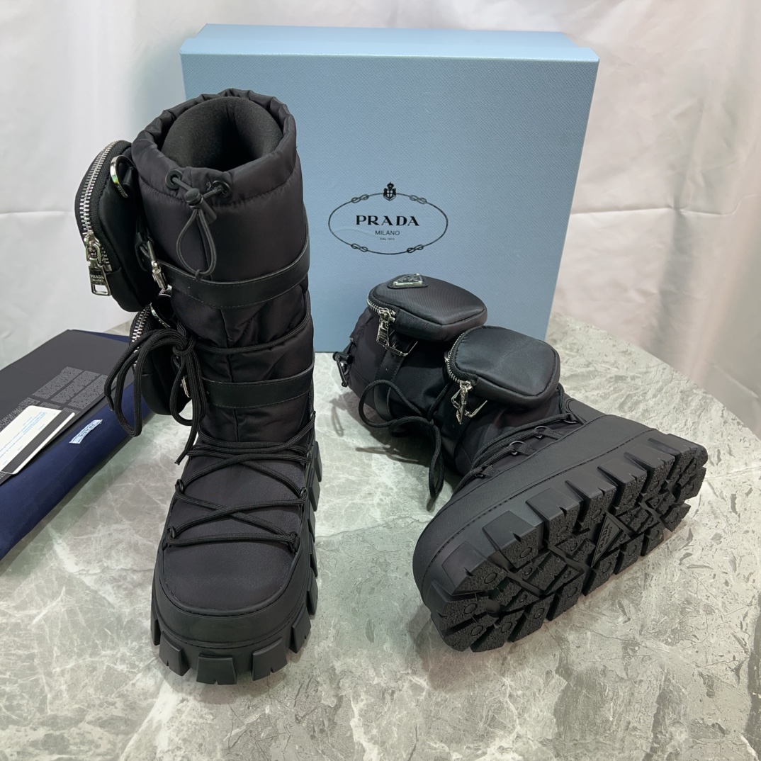 P design Classic Snow boots Wool technological insole